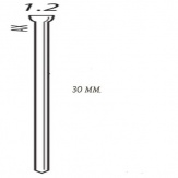 Шпилька для пневмопистолета "SENCO AX15EAAP" (США) длина=30 мм.
